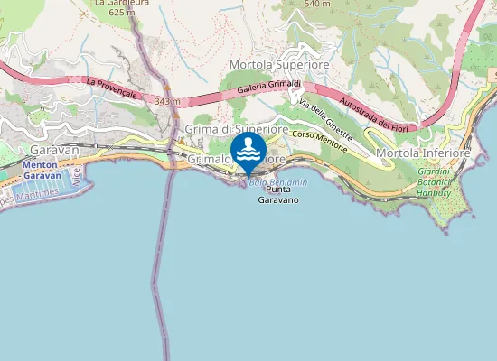 Map of BAIA GARAVANO