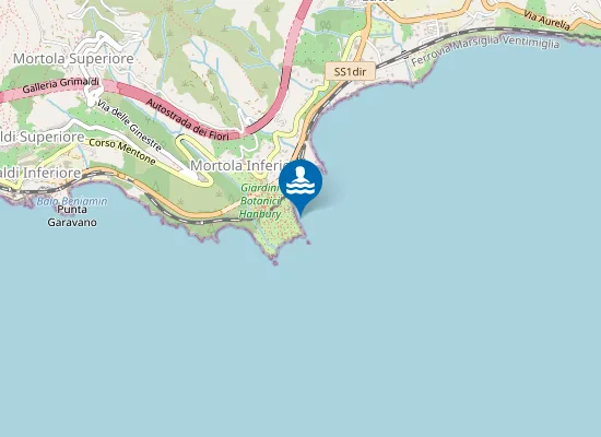 Map of VILLA HANBURY