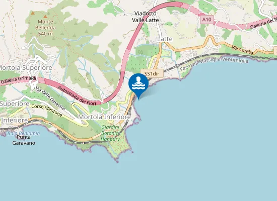 Map of COLONIA MARINA LATTE