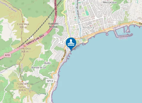 Map of ZONA COLOMBINA