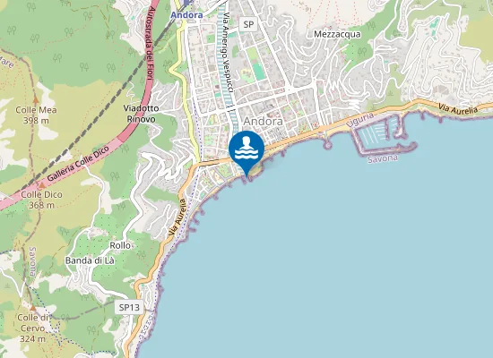 Map of FOCE TORRENTE MERULA