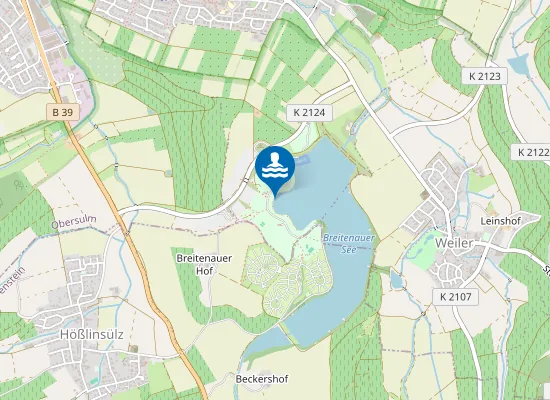 Map of Affaltrach Breitenauer See