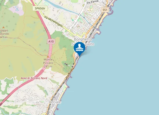 Map of ZONA LE ROCCHE