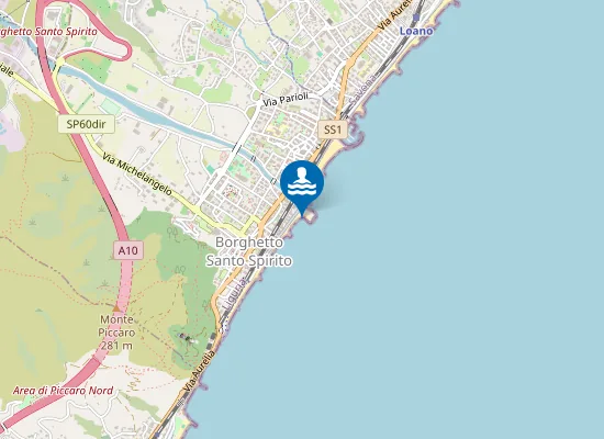 Map of ZONA LA PLAYA