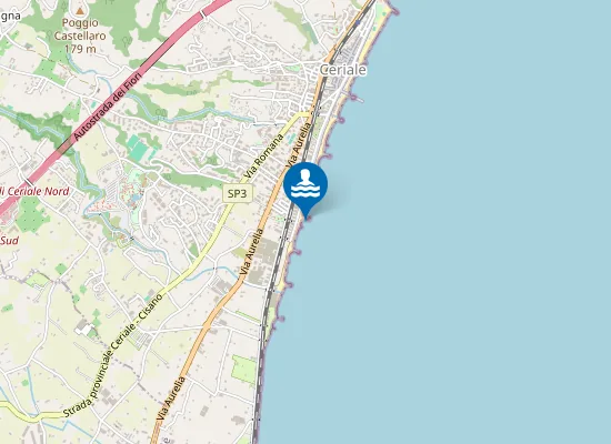 Map of ZONA CIVICO 105