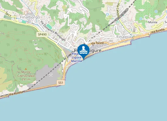 Map of LEVANTE FOCE TORRENTE PORA