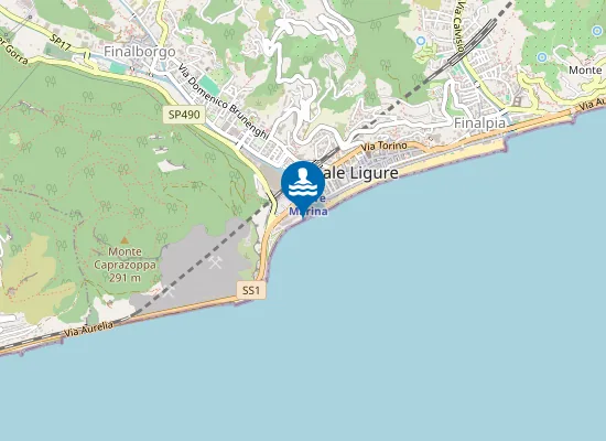 Map of SPIAGGIA PIAGGIO