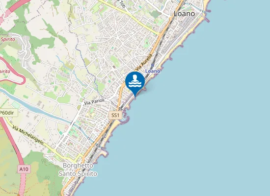 Map of LOC. SOTTOPASSAGGIO