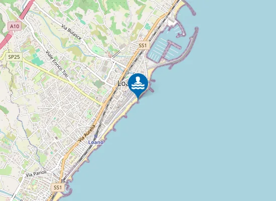 Map of TOMBOLO PERELLI