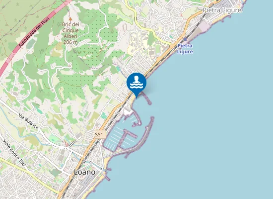 Map of SPIAGGIA DI LEVANTE PORTO