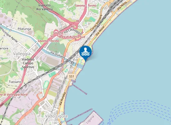 Map of LEVANTE FOCE TORRENTE QUILIANO