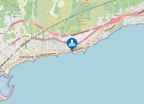 Map of BAGNI NAUTILUS