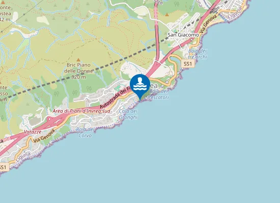 Map of PIANI D'INVREA