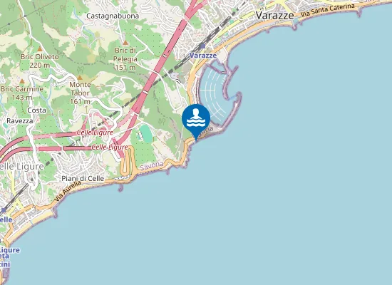 Map of PONENTE NUOVO PORTO