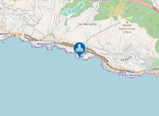 Map of ZONA PONTETTO