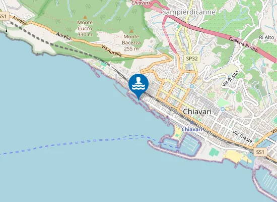 Map of ZONA GLI SCOGLI