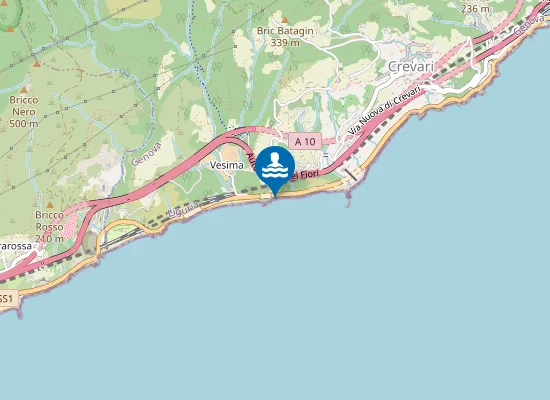 Map of CAMPEGGIO TORTUGA