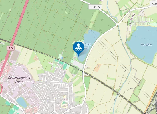 Map of FORST HEIDESEE