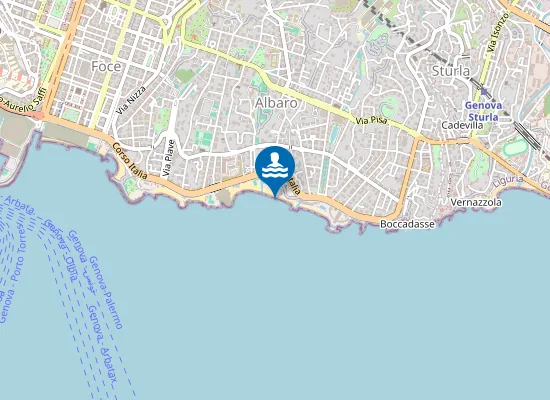 Map of VIALE NAZARIO SAURO