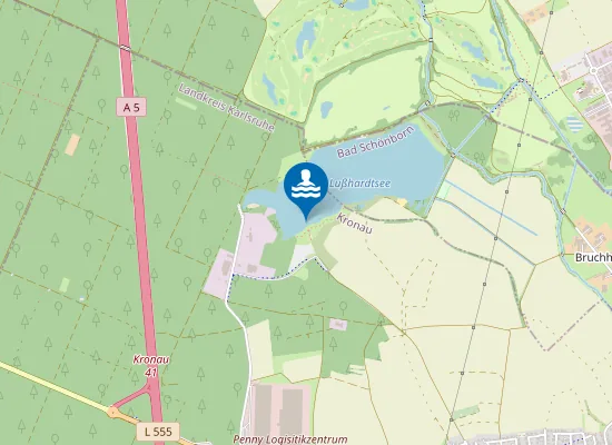 Map of KRONAU LUSSHARDTSEE