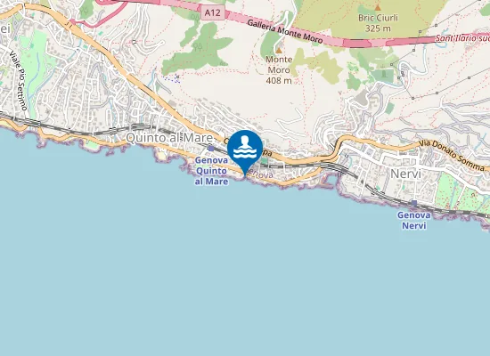 Map of SPIAGGIA VIA GIANELLI