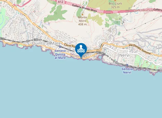 Map of SPIAGGIA VIA MURCAROLO