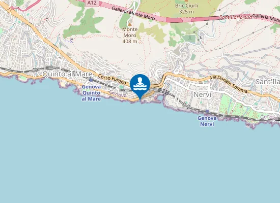 Map of SCOGLIERA VIA OBERDAN