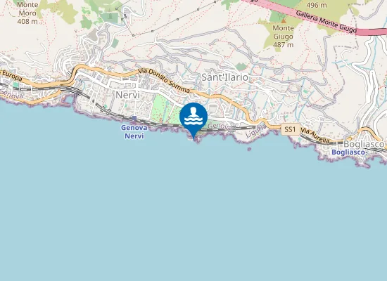 Map of PASSEGGIATA ANITA GARIBALDI