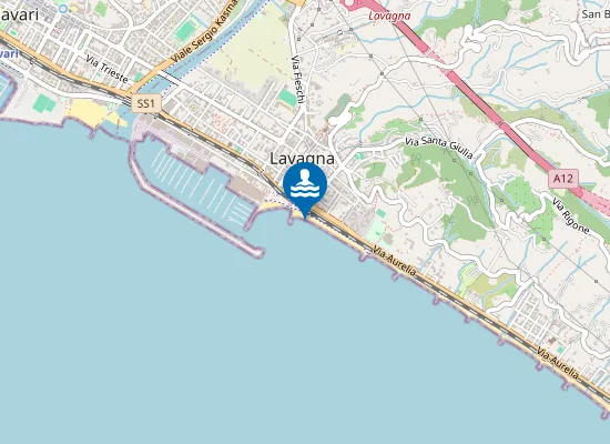 Map of Zona Stazione Lavagna