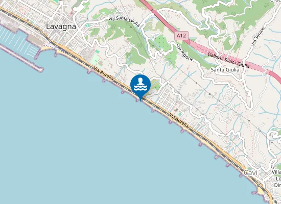 Map of SPIAGGIA S.NICOLO'