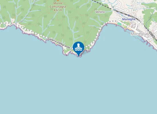 Map of PUNTA MONEGLIA