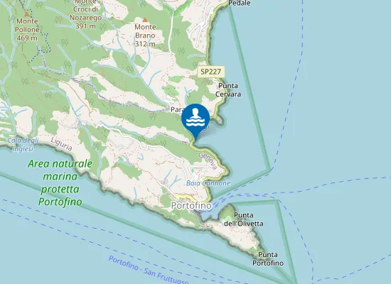 Map of BAIA BELVEDERE