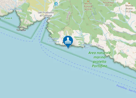 Map of PUNTA CARREGA