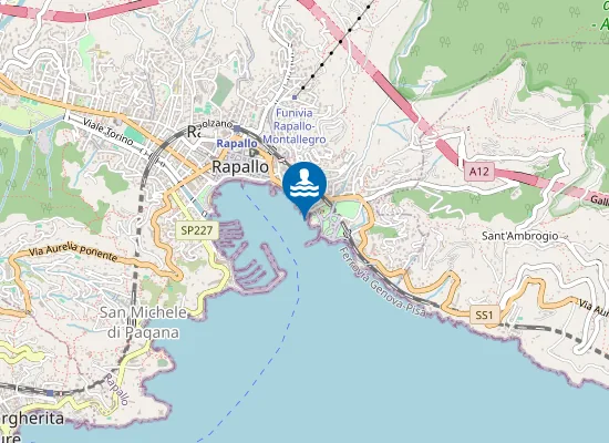 Map of CASTELLO RAPALLO