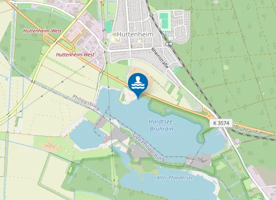 Map of HUTTENHEIM HARDSEE BRUHRAIN