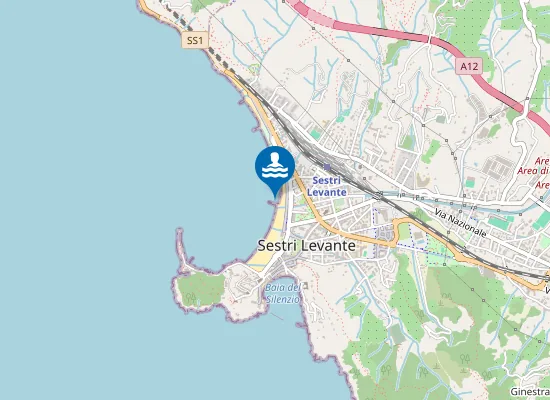 Map of FOCE TORRENTE GROMOLO