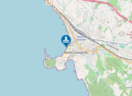 Map of FOCE CANALE RAVINO