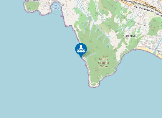 Map of OVEST PUNTA MANARA