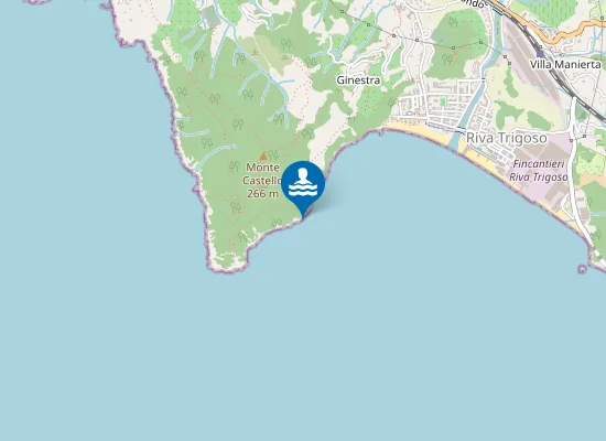 Map of EST PUNTA MANARA