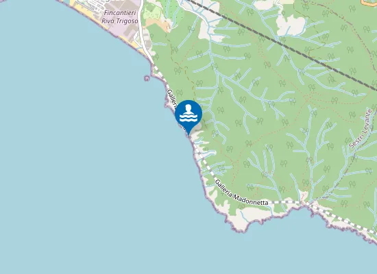 Map of INIZIO TERZA GALLERIA