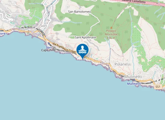 Map of ZONA MATTEUCCI