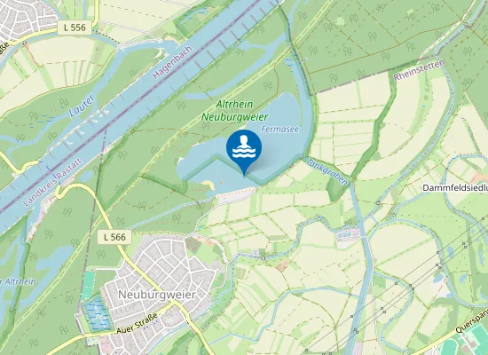 Map of NEUBURGWEIHER FERMA SEE