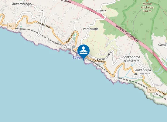 Map of SPIAGGIA SEM BENELLI