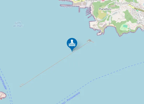 Map of DIGA LEVANTE INTERNA