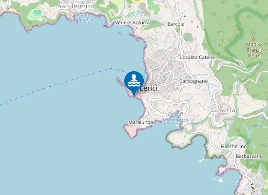 Map of SAN GIORGIO DIETRO CASTELLO