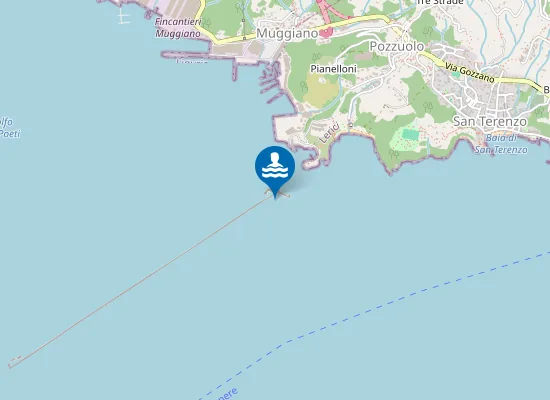 Map of DIGA FORANEA EST