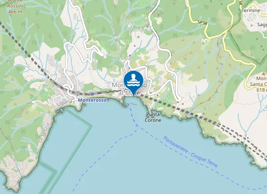 Map of SPIAGGIA CAPOLUOGO