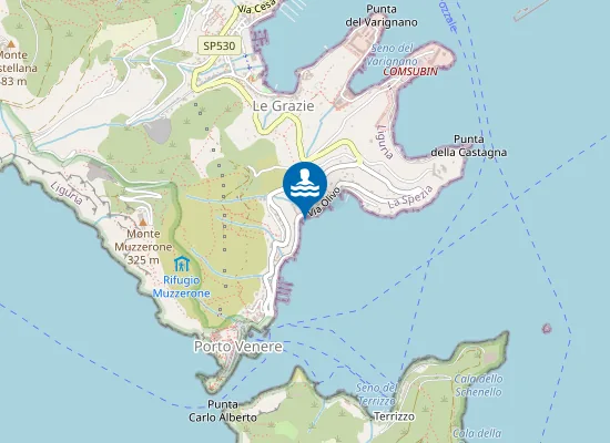 Map of OLIVO PONTILE FERRARI
