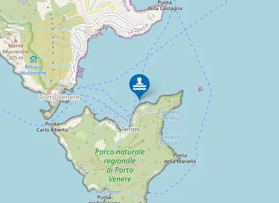 Map of PALMARIA TERRIZZO EST