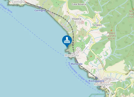 Map of MANAROLA PALAEDO